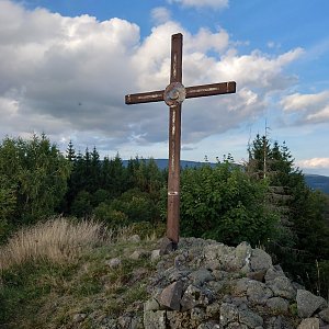 Vlčí hřbet - Popovský kříž - Popovská hora