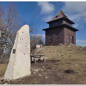15.3.2024 na nejvyšší vrchol Štiavnických vrchů - Sitno