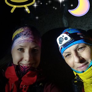 Kateřina Turčeková na vrcholu Lysá hora (18.1.2022 18:00)