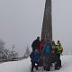 Kateřina Turčeková na vrcholu Lysá hora (29.1.2022 15:00)