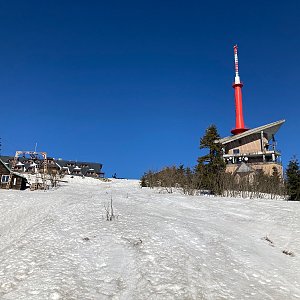 PePa na vrcholu Lysá hora (22.3.2022 10:05)