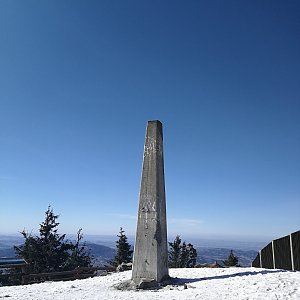 Petra Kosarkova na vrcholu Lysá hora (27.3.2022 14:51)