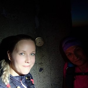 Kateřina Turčeková na vrcholu Lysá hora (18.5.2022 22:00)