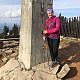 Kateřina Turčeková na vrcholu Lysá hora (2.10.2022 15:00)
