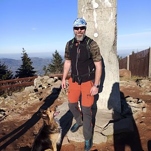 Daniel Hlavac na vrcholu Lysá hora (13.11.2022 9:00)