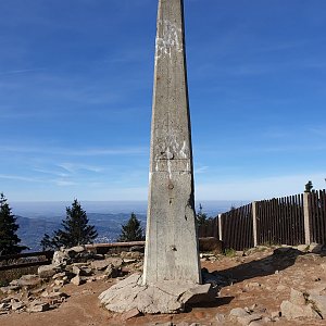 Petr Pepe Peloušek na vrcholu Lysá hora (17.10.2022 13:44)