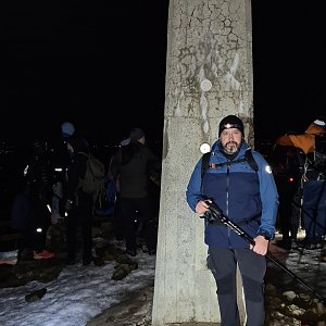 Jiří Gryz na vrcholu Lysá hora (31.12.2022 23:52)