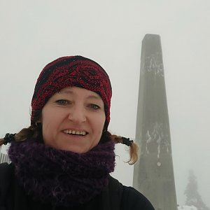 Ivana Urbánková na vrcholu Lysá hora (15.1.2023 12:49)
