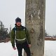 Tomas Jurosek na vrcholu Lysá hora (4.1.2020 9:09)