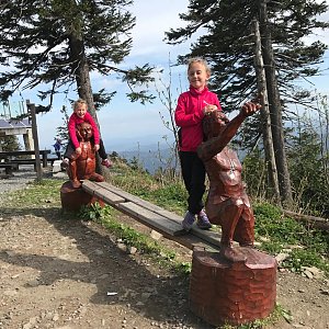 Barbora Dreslerová na vrcholu Lysá hora (28.4.2018 15:13)
