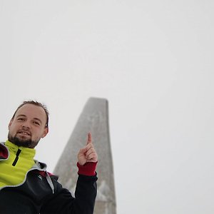 Jan Zamarski na vrcholu Lysá hora (17.11.2023 8:58)