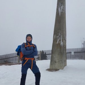 Tomáš Vašíček na vrcholu Lysá hora (31.12.2023 10:35)