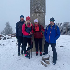 Dominika Turčeková na vrcholu Lysá hora (26.12.2020 8:00)