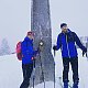 Dominika Turčeková na vrcholu Lysá hora (29.1.2021 13:30)