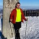 Radek Káňa na vrcholu Lysá hora (20.2.2021 9:05)