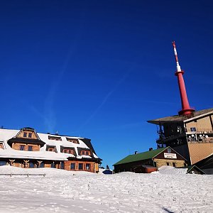Jiří Nesit na vrcholu Lysá hora (17.2.2019 6:44)