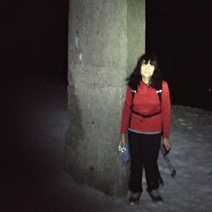 Jana Mayerová na vrcholu Lysá hora (28.2.2019 18:56)