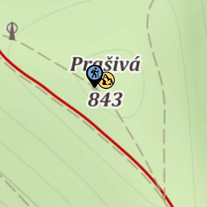 Jiří Tomaštík na vrcholu Prašivá (26.1.2022 10:49)