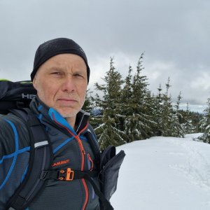 Rastislav Biarinec na vrcholu Ľupča (25.2.2024 11:49)