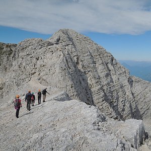 Vratislav Sejkora na vrcholu Visoki Kanin / Monte Kanin Alto (23.8.2017 12:20)