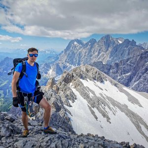Jiří Králík na vrcholu Hohe Gamsfeldspitze  (25.6.2023 14:11)