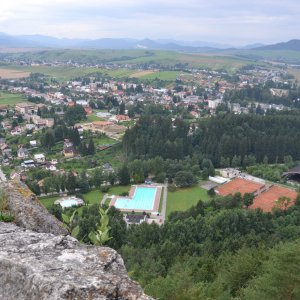 Jarda Vála na vrcholu Skalky (25.7.2011)