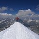 Martin Malý na vrcholu Breithorn Occidentale / West (28.7.2020 11:51)