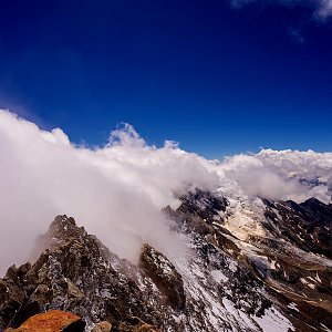 Iwet Jeglová na vrcholu Lagginhorn (5.7.2022 12:28)