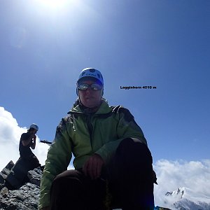 Jirka Zajko na vrcholu Lagginhorn (27.7.2012 11:36)