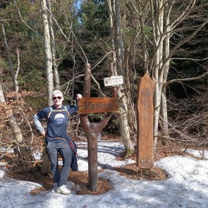 Jaroslav Macura na vrcholu Ropice (8.3.2025 11:43)