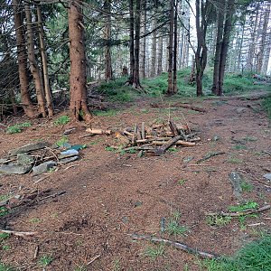 Horalka Anička na vrcholu Muńcuł (4.8.2024 9:00)