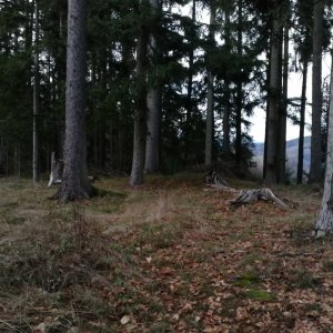 Vladimír Grančay na vrcholu Nad Rajským Mlýnem (6.1.2025 16:40)