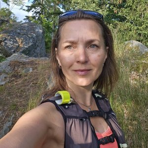 Marcela Kubíčková na vrcholu Mazance (4.7.2023 19:00)