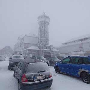 Nojby na vrcholu Klínovec (9.1.2022 11:46)
