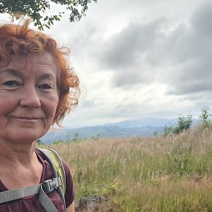Anna na vrcholu Čarabovská (9.7.2022)