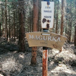 Jan Macháček na vrcholu Magurka (15.8.2023 20:17)