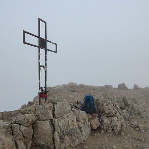 Petr Podroužek na vrcholu Tofana di Mezzo (20.8.2021 9:00)