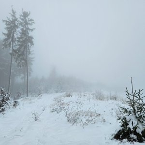 Marcela Kubíčková na vrcholu Benešky (29.11.2025 10:30)