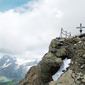 Martin Matějka na vrcholu Kitzsteinhorn (6.7.2011 12:58)