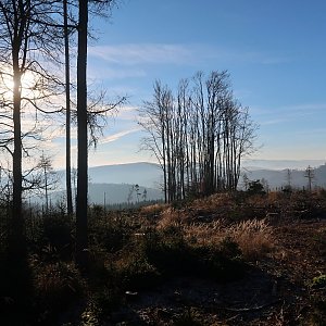 Bouřka na vrcholu Úlíkovská hora - Z vrchol (10.2.2022 9:07)