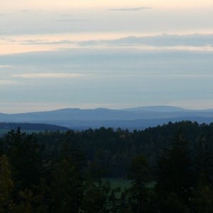 Bouřka na vrcholu Přecek - V vrchol (30.10.2023 14:50)