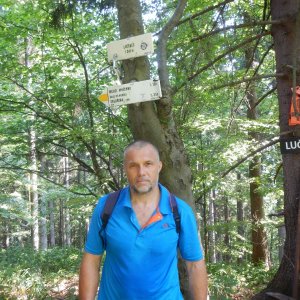 Rastislav Biarinec na vrcholu Lučenec (18.7.2015 8:07)