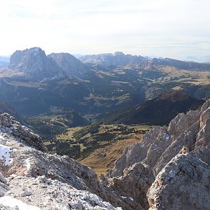 Martin Malý na vrcholu Sas Rigais (13.10.2019 11:50)