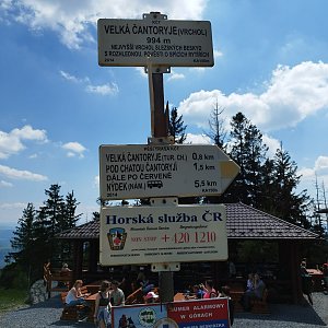 Martin Kovalski na vrcholu Velká Čantoryje / Czantoria Wielka (5.6.2022 13:32)