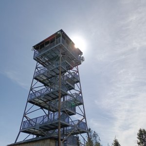 Jaroslav Macura na vrcholu Velká Čantoryje (13.4.2025 11:30)