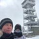 Honza Rotrekl na vrcholu Velká Čantoryje (12.2.2021 12:11)