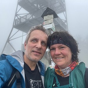 Radek na vrcholu Velká Čantoryje (30.5.2021 12:00)
