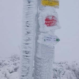 Jiří Hudec na vrcholu Malá Babia hora (18.11.2023 14:00)