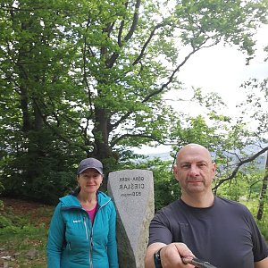 Dana + jirka na vrcholu Česlar / Cieślar (22.5.2022 11:39)