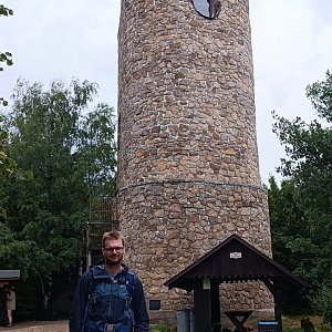 Jiří Hudec na vrcholu Brdo (31.7.2022 10:40)